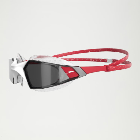 Очки для плавания Speedo Aquapulse Pro (темные; красный/белый)